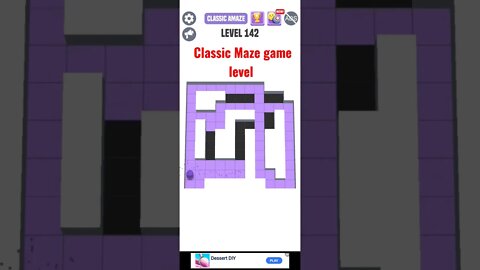 Classic Maze game level 142. #shorts