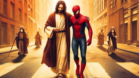 Papa Jesus save Spider-Man