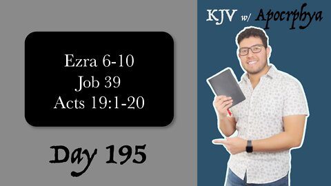 Day 195 - Bible in One Year KJV [2022]