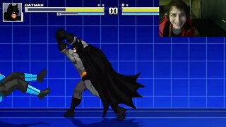 Batman VS Sub Zero From The Mortal Kombat Series In An Epic Battle In The MUGEN Video Game