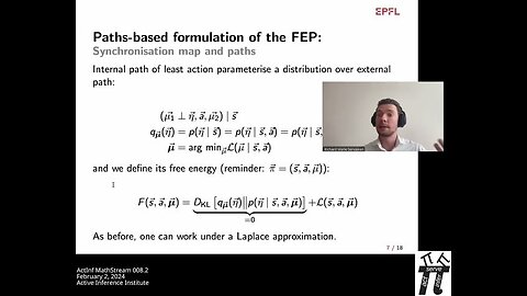 ActInf MathStream 008.2 ~ R Servajean: Intro to Bayesian mechanics: paths-based formalism (part 2)