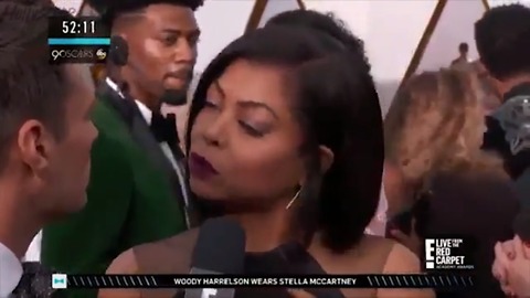 Taraji P. Henson SHADING Ryan Seacrest Right To His Face Is Legendary | 2018 Oscars