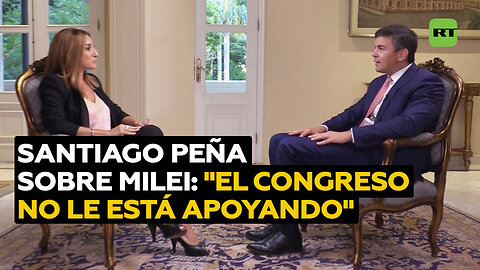 Santiago Peña: "Veo a Milei enfocado en atacar la raíz del problema" económico argentino