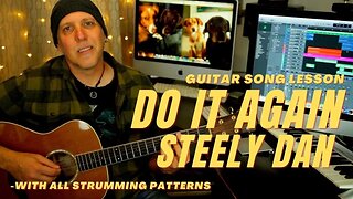 Steely Dan Do It Again Song Lesson arranged for one Guitar - with patterns