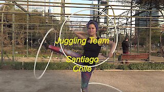 Juggling Team in Santiago, Chile