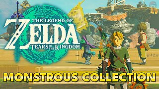 Zelda Tears of the Kingdom - A Monstrous Collection (Side Adventure)
