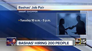 Bashas to hire 200 people