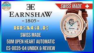 Too Much! | Thomas Earnshaw Beagle Swiss Made 50m Open Heart Automatic ES-0035-04 Unbox & Review