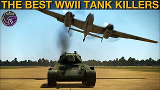 Which WWII Aircraft Was The Best Cannons-Only Tank Killer? | DCS