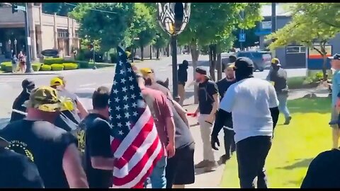 America is so wild that federal agents deployed to act as extreme right wing protesters