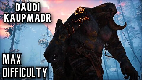 God of War | Daudi Kaupmadr Boss Fight on Give Me God of War (MAX) Difficulty