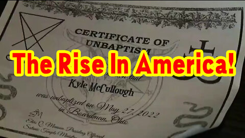 Situation Update ~ Membership's For Satanic Cults Are On The Rise In America!
