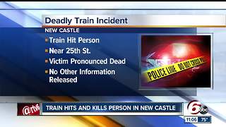 One person killed in train accident in New Castle