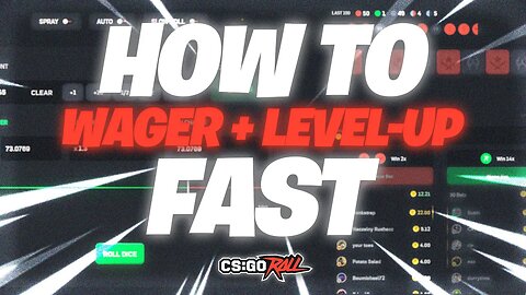 THE TOP 3 WAYS TO LEVEL UP FAST ON CSGOROLL (2023 UPDATED)