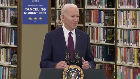 Biden: Tens of Millions of People Were Literally About to Have Their Student Debt Canceled, but ‘My MAGA Republican Friends’ Sued Us