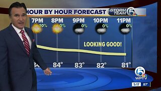 4th of July nighttime forecast