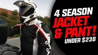 4 Season Motorcycle Jacket & Pant for Under $230 each? SAY WHAT!!!!