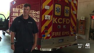 'Nature of the job': Kansas City firefighters describe working through extremely hot week