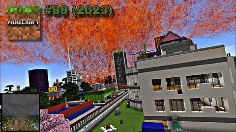 Edited/Gaming Clips - Minecraft: [Tornado 1.20.1 MOD] Satisfy Destruction #89 (2023)
