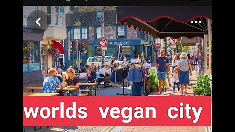 Worlds vegan country city