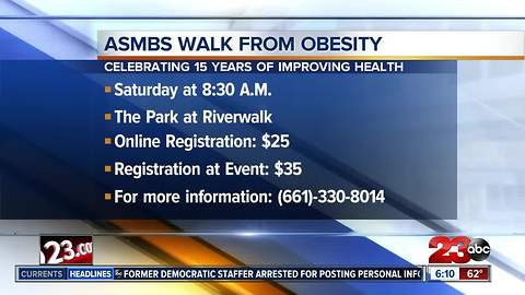 Obesity Walk in Bakersfield this weekend