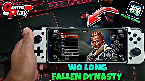 WO LONG: FALLEN DYNASTY: Game Play teste no BLACK CLOUD serviço de jogos em nuvem