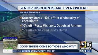 Where you can get senior discounts