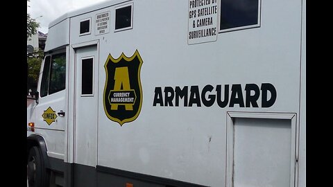 ARMAGUARD FACE BANKRUPTCY - THE VANS WHICH FILL CASH MACHINES