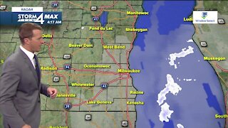 Partly cloudy skies Wednesday with slight chance of afternoon snow