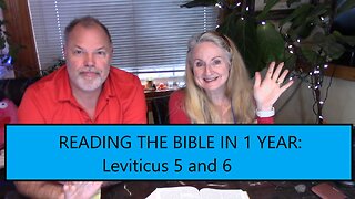 Reading the Bible in 1 Year - Leviticus Chapter 5 and 6