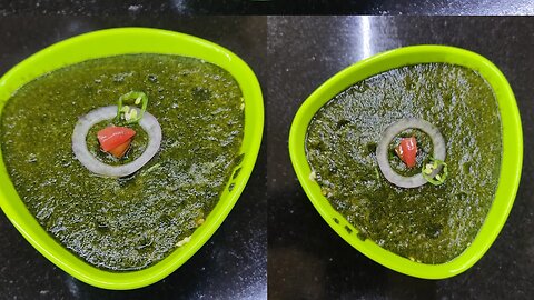 Hot green sauce | Dhaniya Pudina Chutney | Easy green dip recipe