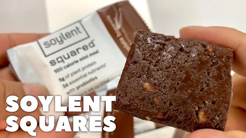 Soylent Squared Chocolate Brownie Protein Bar Snacks Review