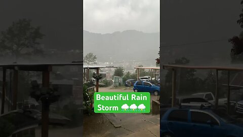 Beautiful Rain Storm In Guatemala ⛈ #storm #nature #beautiful #thunder