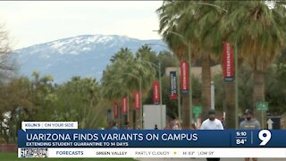UArizona concerned about spread COVID-19 variants on campus