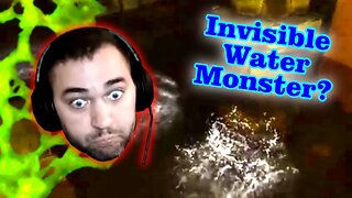 An INVISIBLE Water Monster? - #shorts