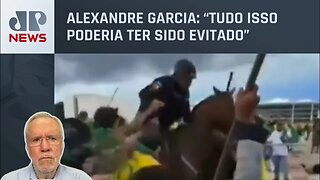 Manifestantes querem ficar acampados dentro do Palácio do Planalto