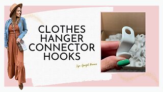 Clothes hanger connector hooks review