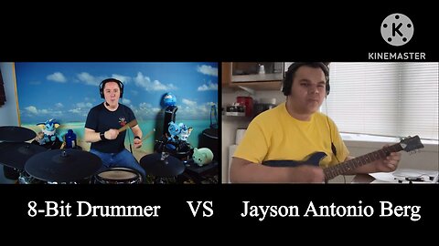 The8BitDrummer vs ​⁠Jayson Antonio Berg “Possessed Trainer Battle Music”