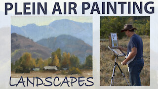 Plein Air Painting a Landscape