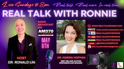 Real Talk With Ronnie - Special Guest: Dr. Marina Hofman (5/8/2022)