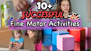 EASY Fine Motor Activities for Toddlers & Preschoolers || Special Needs Education