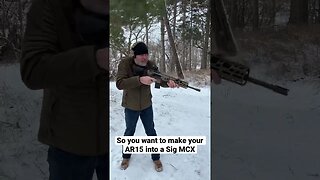 You want to make your AR15 into an affordable Sig Virtus - ARIC Law Tactical