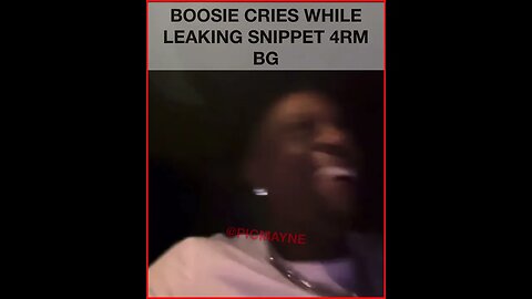 Boosie Cries after receiving Verse back from BG @BirdmanOfficial