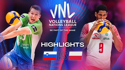 🔴 Bronze Match | Finals | Men's VNL 2024 - 🇸🇮 SLO vs. 🇵🇱 POL