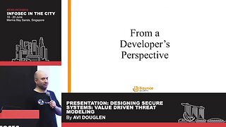 Designing Secure Systems Value Driven Threat Modeling Presented by Avi Douglen