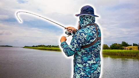 Stalking AGGRESSIVE Redfish On CLEARWATER Flats