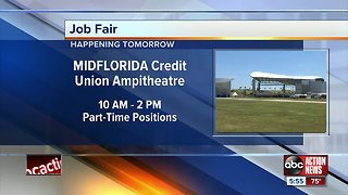MIDFLORIDA Credit Union Amphitheatre hiring employees for concert season
