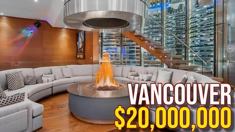 Inside Vancouver $20,000,000 Mega Mansion!