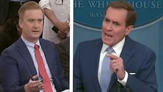 'Oh Jeez Peter!' John Kirby TRIGGERED by Doocy's Question About Hamas