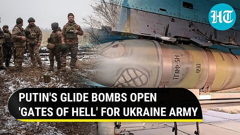 Putin's 'Glide Bombs' Spark Fear Among Ukrainian Soldiers; 'Sounds Like A Jet Coming Down' | Report